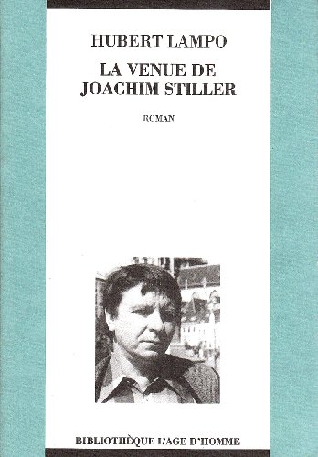 9782825104385: La Venue de Joachim Stiller