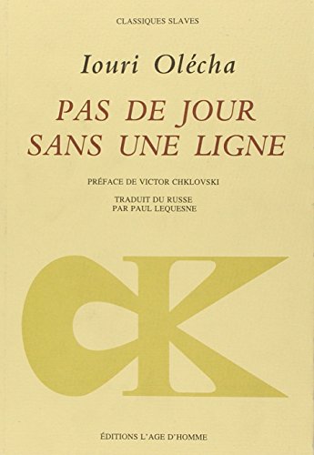 9782825105849: Pas de jour sans une ligne (French Edition)