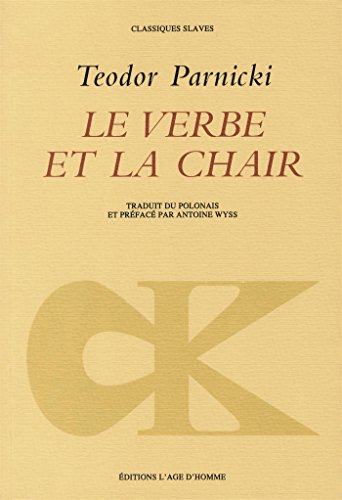 9782825106396: Le verbe et la chair