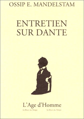 Beispielbild fr Entretien Sur Dante (French Edition) zum Verkauf von deric