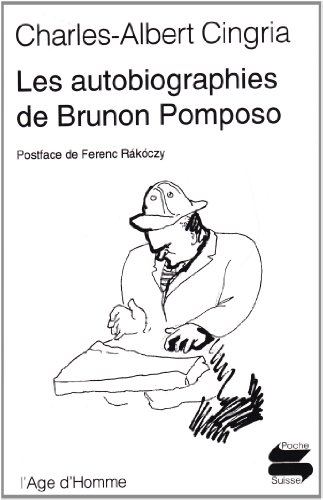 Beispielbild fr les autobiographies de brunon pomposo zum Verkauf von medimops