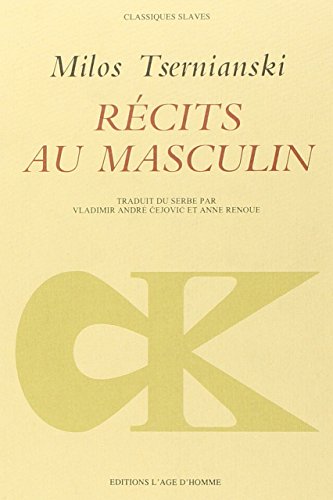 Imagen de archivo de RECITS AU MASCULIN a la venta por Bibliofolie