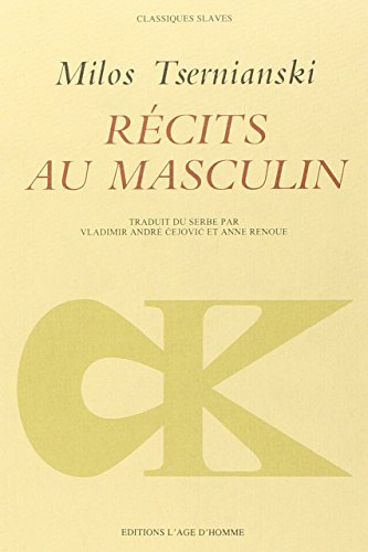 Stock image for RECITS AU MASCULIN for sale by Bibliofolie