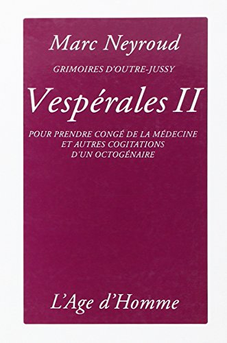 Stock image for Vesperales II for sale by Le Monde de Kamlia