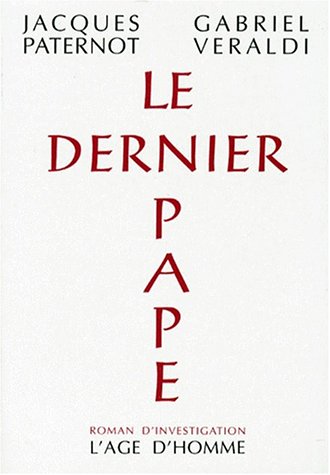 Imagen de archivo de Le Dernier Pape a la venta por Ammareal