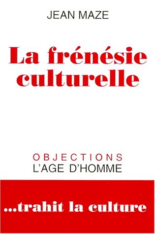 9782825112335: Frenesie culturelle (French Edition)