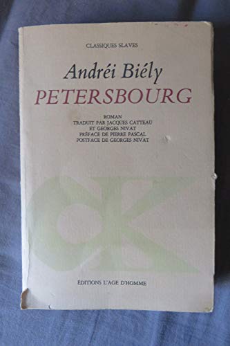 Beispielbild fr Petersbourg zum Verkauf von LeLivreVert