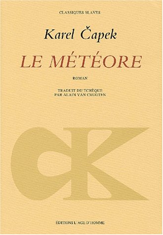 Le meteore (9782825115268) by Capek, Karel