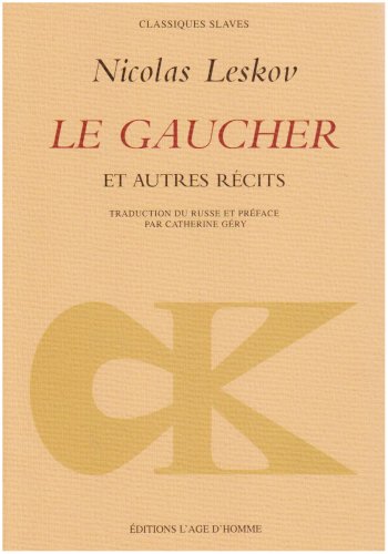 Stock image for LE GAUCHER ET AUTRES RECITS for sale by Bibliofolie