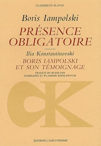 9782825116586: Presence obligatoire (French Edition)