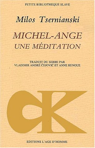 Stock image for MICHEL-ANGE,UNE MEDITATION for sale by Bibliofolie