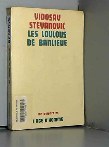 Stock image for Les Loulous de banlieue for sale by Le Monde de Kamélia