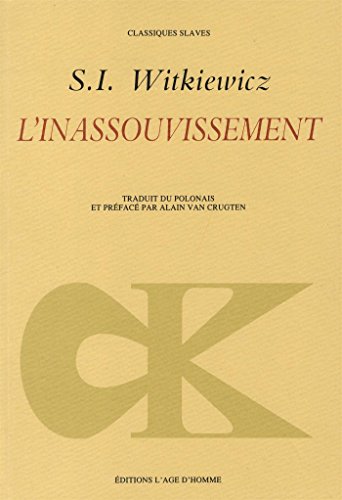 Stock image for L'Inassouvissement for sale by medimops