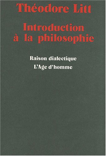 Introduction à la philosophie