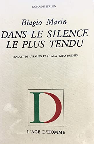 Beispielbild fr Dans le silence le plus tendu zum Verkauf von Ammareal