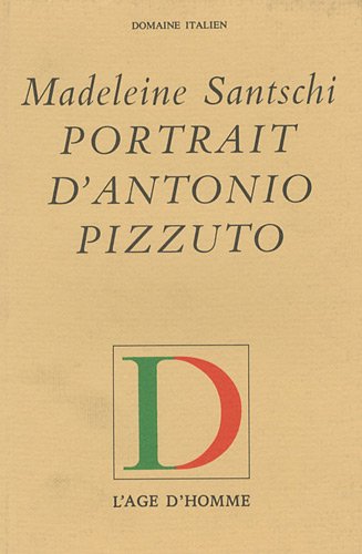 Beispielbild fr Portrait d'Antonio Pizzuto zum Verkauf von Ammareal