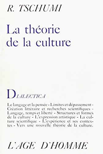 9782825131800: Theorie de la culture