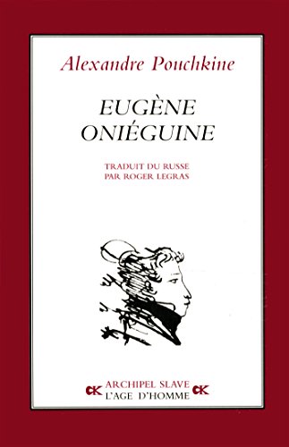 Imagen de archivo de EUGENE ONIEGUINE a la venta por Bibliofolie