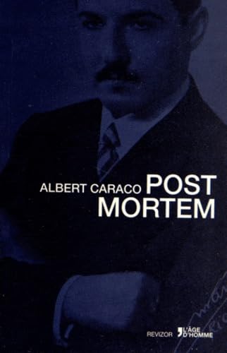 Imagen de archivo de Post mortem a la venta por Ludilivre Photobooks