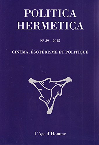 Beispielbild fr POLITICA HERMETICA 29 zum Verkauf von Books From California