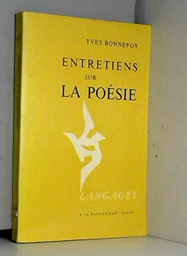 9782825200155: Entretiens sur la poesie