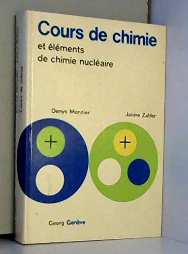 Cours De Chimie Et Éléments De Chimie Nucléaire