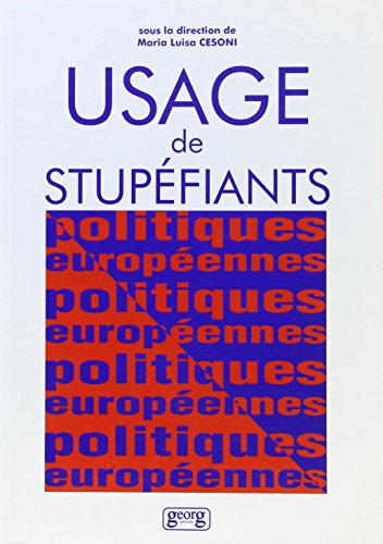 Stock image for USAGE DE STUPEFIANTS for sale by WorldofBooks