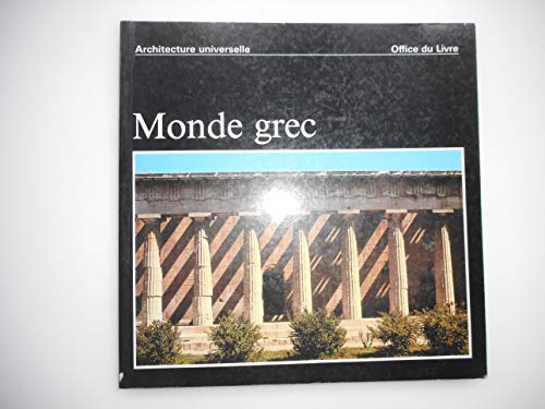 Imagen de archivo de Monde Grec [Paperback] MARTIN ROLAND a la venta por LIVREAUTRESORSAS