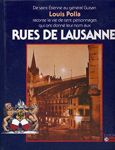 Stock image for Rues de Lausanne for sale by medimops