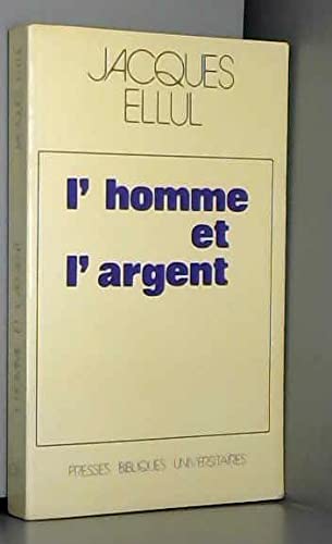 Stock image for L'homme et l'argent (1979) for sale by medimops