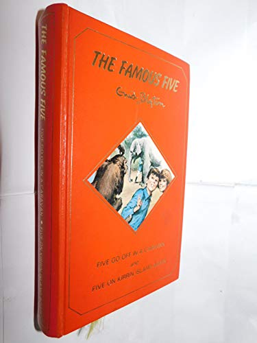 Imagen de archivo de The Famous Five: Five Go Off in a Caravan; Five on Kirrin Island Again (Heron books) a la venta por WorldofBooks