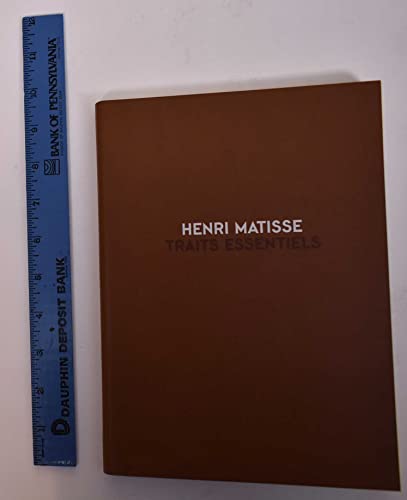 Henri Matisse: Traits Essentiels: Monotypes 1906-1952 (9782830602333) by Cherix, Christophe; Julliard, Mayte