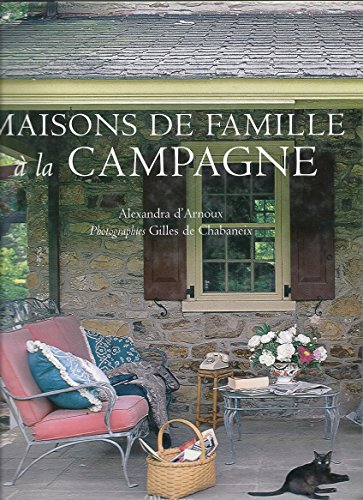 Beispielbild fr Maisons de famille  la campagne zum Verkauf von LeLivreVert