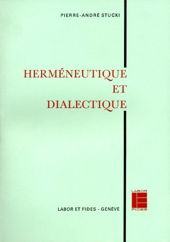 Beispielbild fr Hermeneutique et dialectique zum Verkauf von suspiratio - online bcherstube