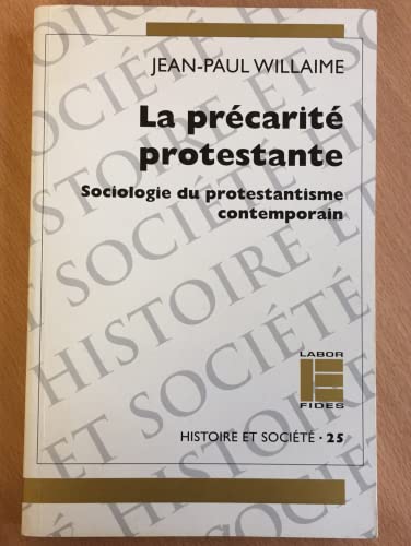 9782830906844: histoire et societe: Sociologie du protestantisme contemporain