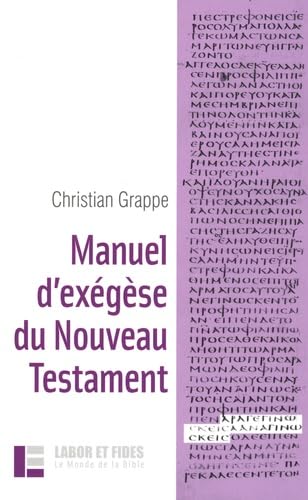 Imagen de archivo de Manuel d'exgse du Nouveau Testament a la venta por medimops