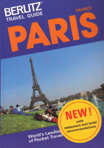9782831502373: Berlitz Travel Guide to Paris (Berlitz Travel Guides) [Idioma Ingls]