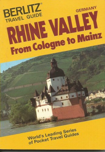 9782831502472: Rhine Valley: From Cologne to Mainz