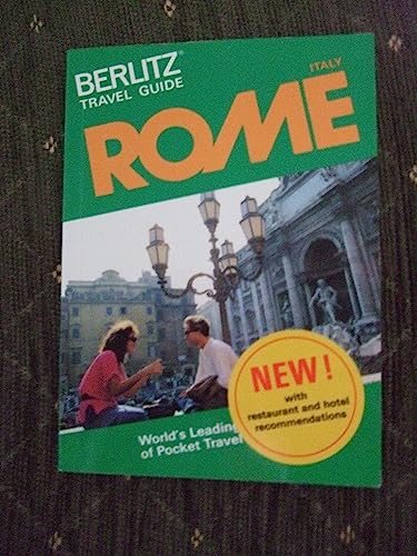 Beispielbild fr Berlitz Travel Guide to Rome (Berlitz Travel Guides) zum Verkauf von Wonder Book