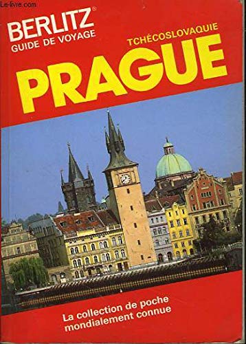 Imagen de archivo de Berlitz Guide de voyage: Tchecoslovaquie Prague a la venta por BookHolders
