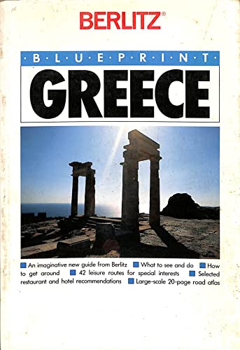 9782831504162: Berlitz Blueprint Greece (Blueprint Guides) [Idioma Ingls]