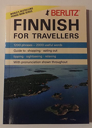 Beispielbild fr Berlitz Finnish Phrase Book (Berlitz Phrase Book) zum Verkauf von SecondSale