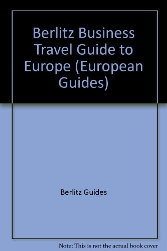 Beispielbild fr Berlitz Business Travel Guide to Europe zum Verkauf von medimops
