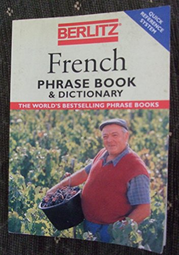 9782831508801: French Phrase Book (Berlitz Phrasebooks)