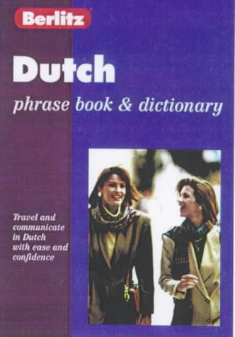 9782831508856: DUTCH PHRASE BOOK AND DICTIONARY.: Second edition (Berlitz Phrasebooks)