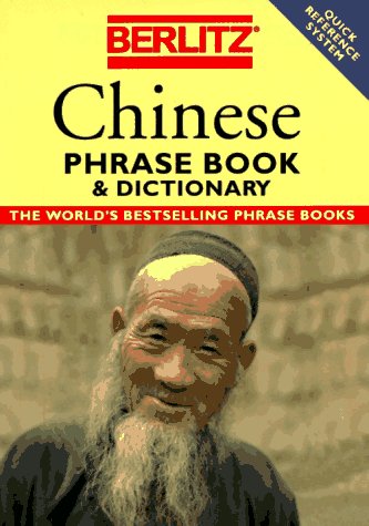 9782831509099: CHINESE PHRASE BOOK AND DICTIONARY (Berlitz Phrasebooks)