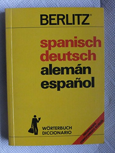 Beispielbild fr Spanisch - Deutsch, Aleman - Espanol Wrterbuch zum Verkauf von Hamelyn