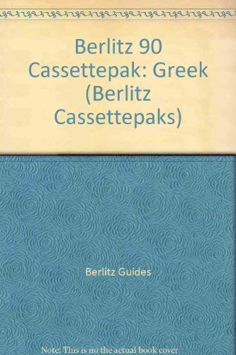 Berlitz Greek (9782831510231) by Berlitz Publishing Company