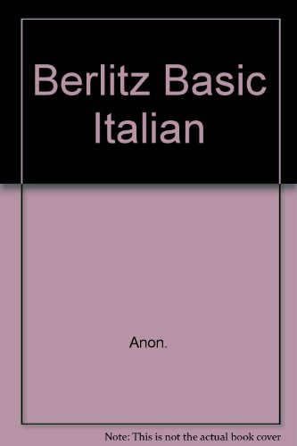 Stock image for Berlitz Basic Italian for sale by The Book Cellar, LLC