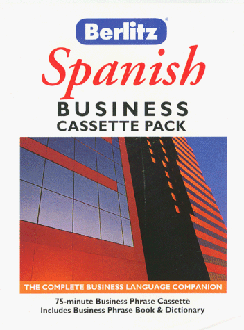 Imagen de archivo de Berlitz Spanish Business Cassette Pack a la venta por HPB-Movies